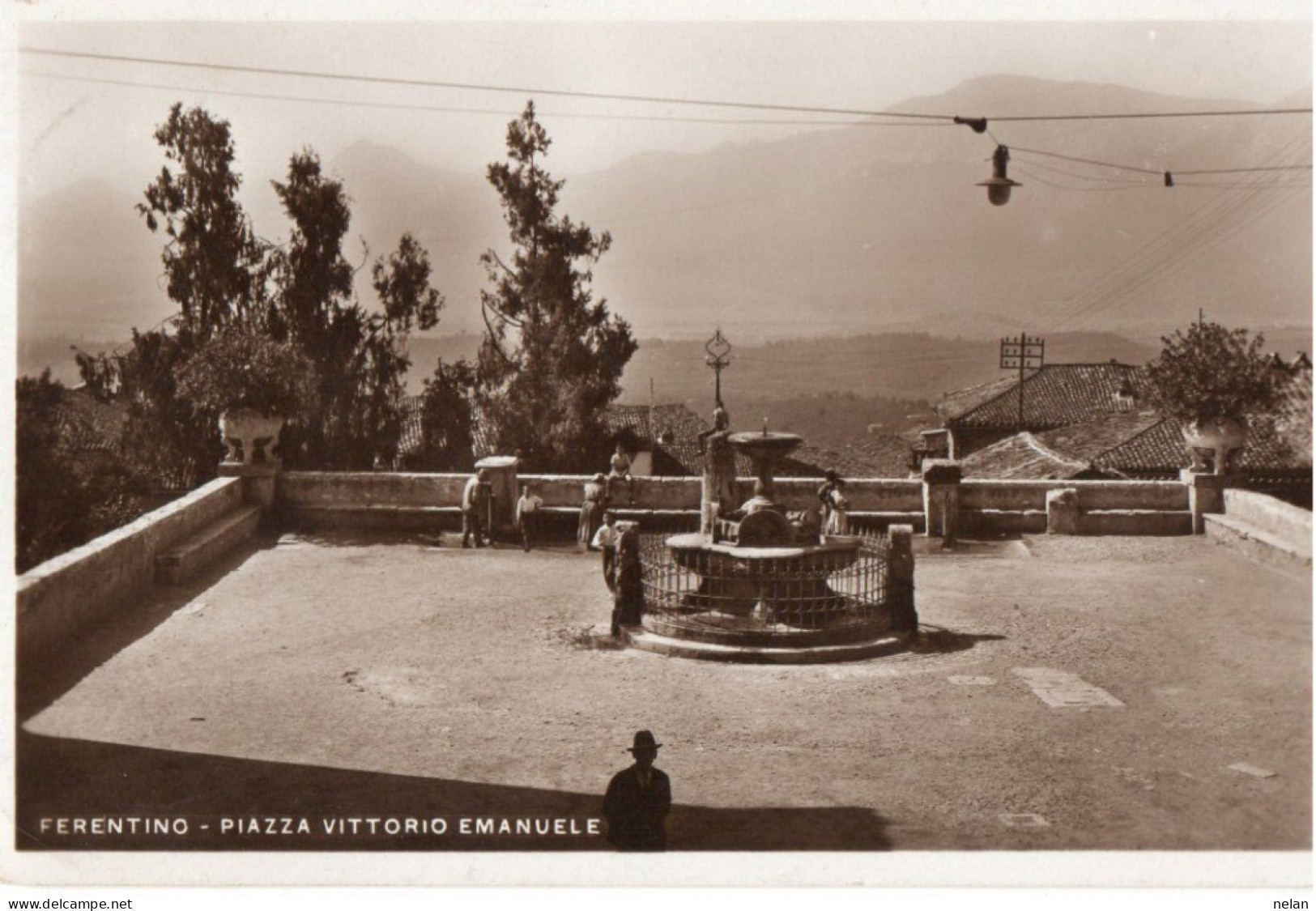 FERENTINO - PIAZZA VITTORIO EMANUELE - F.P. - Frosinone