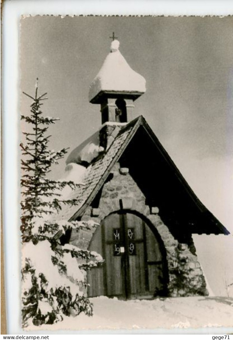 Courchevel - La Chapelle Du Curé D'ars - Hotel Du Roc Merlet - Sous La Neige - Courchevel