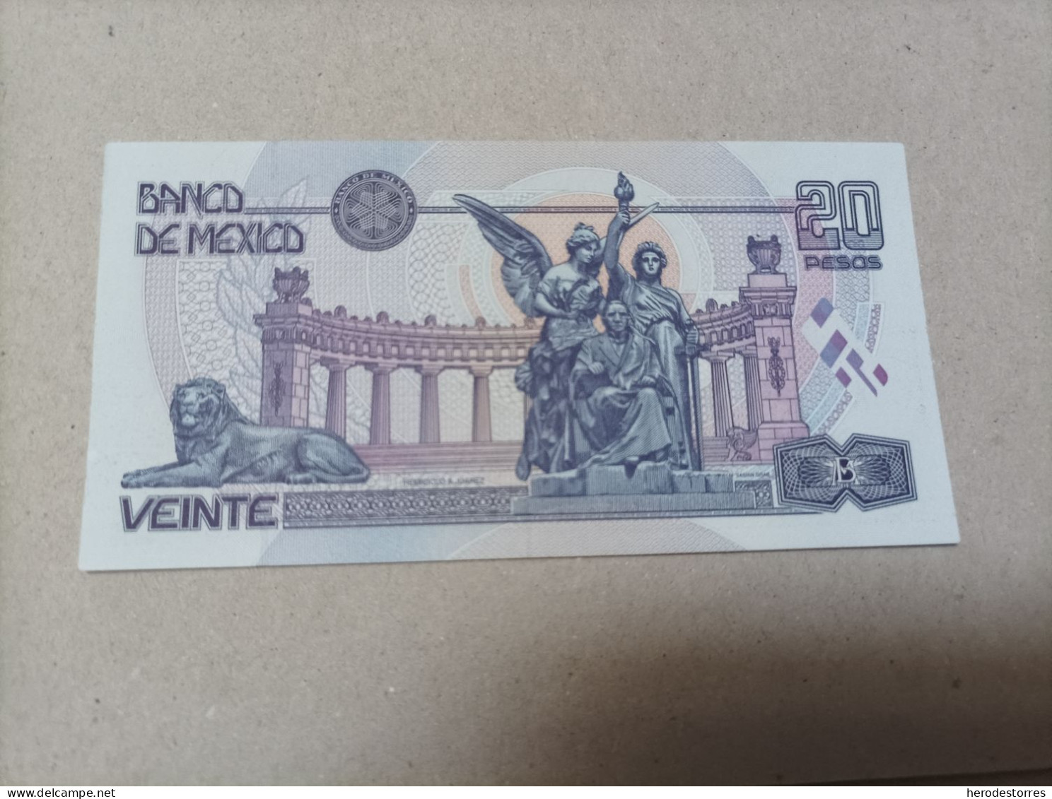 Billete De México De 20 Pesos, Año 1999 - Mexiko