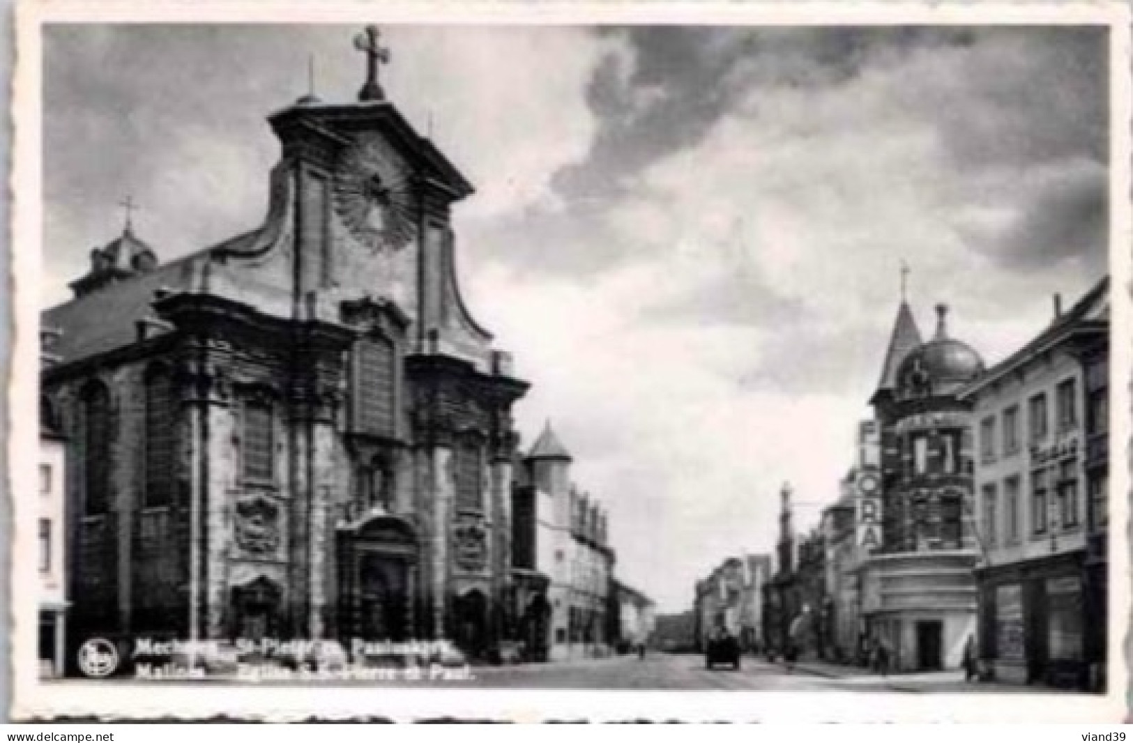 MALINES. -  MECHELEN. -  Eglise St Pierre Et St Paul.   .     Non Circulé. - Mechelen