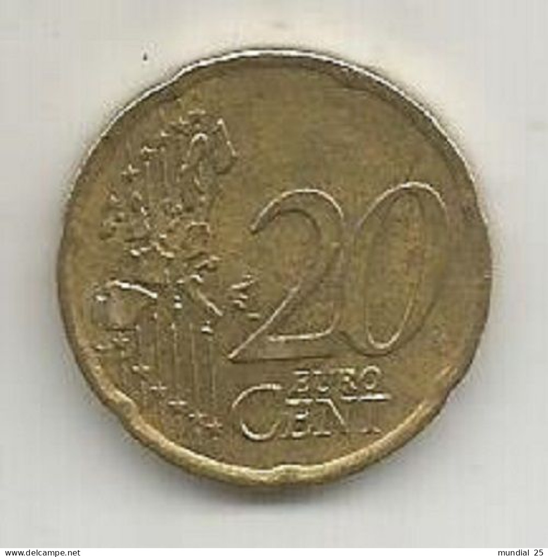 IRELAND 20 EURO CENT 2002 - Ireland