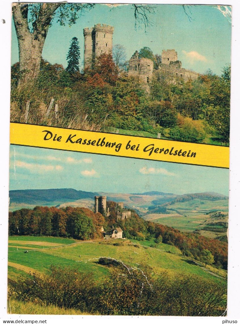 D-17085  GEROLSTEIN : Die Kasselburg - Gerolstein