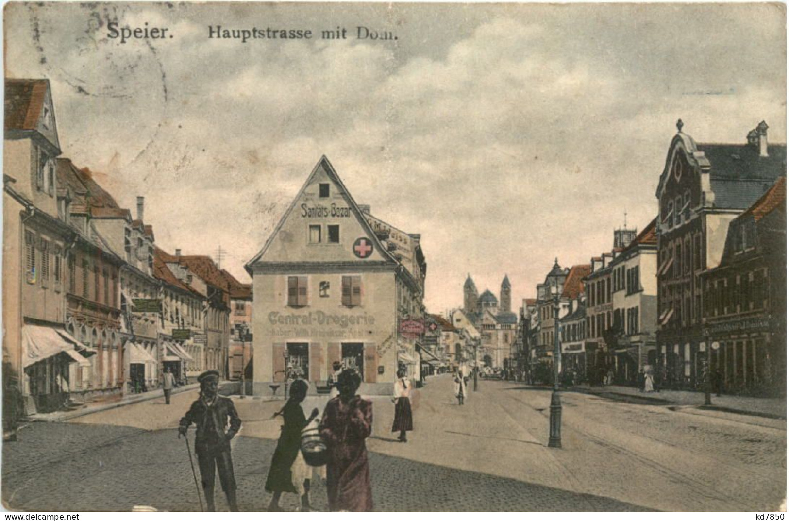 Speier - Hauptstrasse Mit Dom - Speyer - Speyer