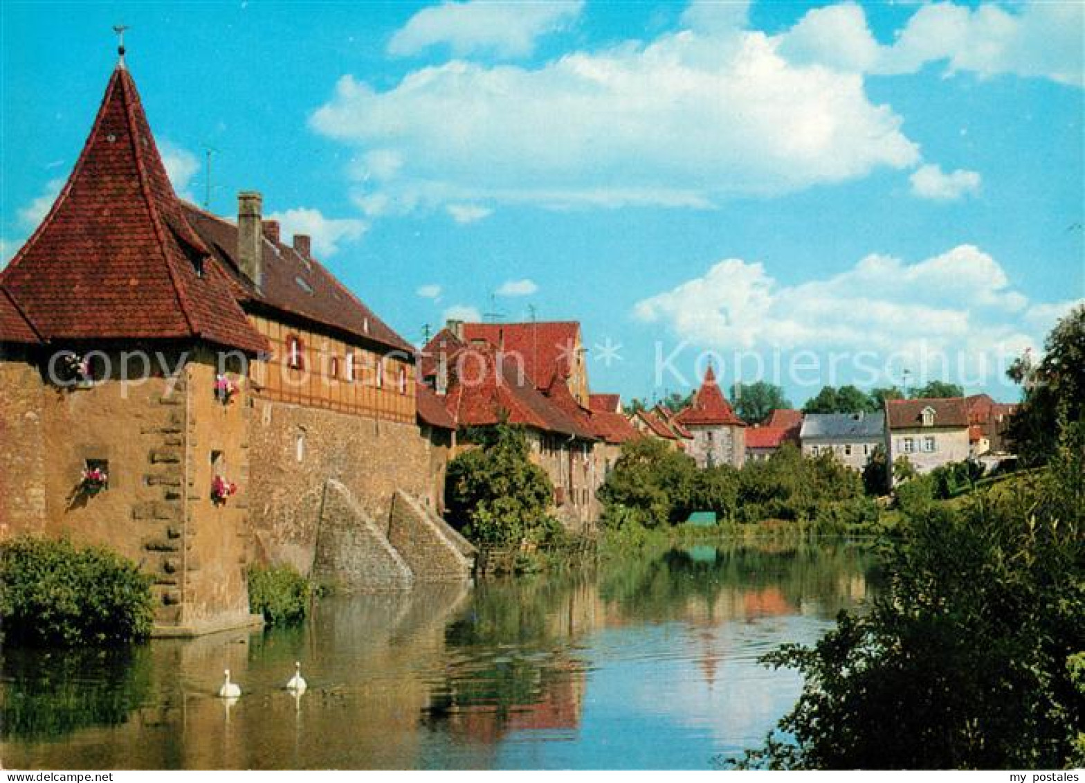 73171912 Weissenburg Bayern Schwaene Im Seeweiher Weissenburg Bayern - Duisburg