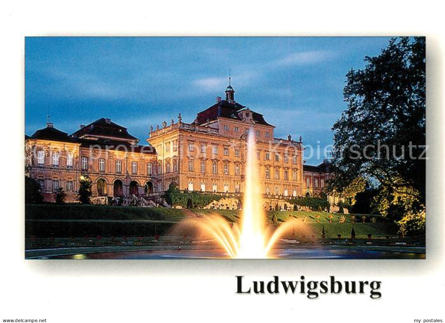 73171495 Ludwigsburg Wuerttemberg Residenzschloss Nordfassade  Ludwigsburg Wuert - Ludwigsburg