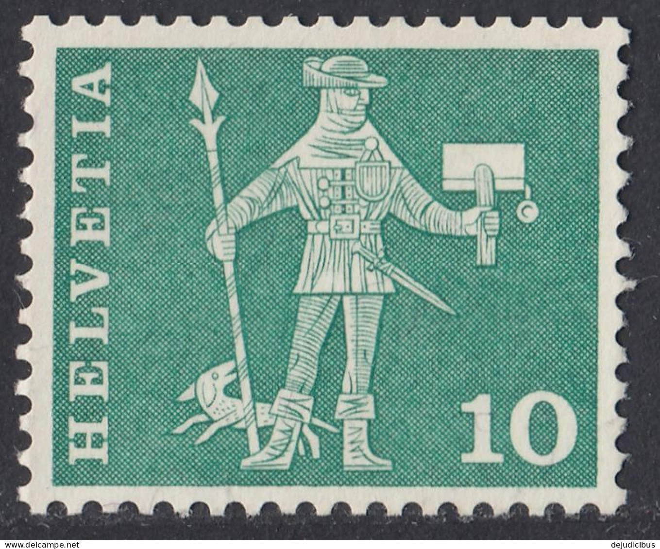 HELVETIA - SUISSE - SVIZZERA - 1960 - Yvert 644A Nuovo MNH. - Ongebruikt