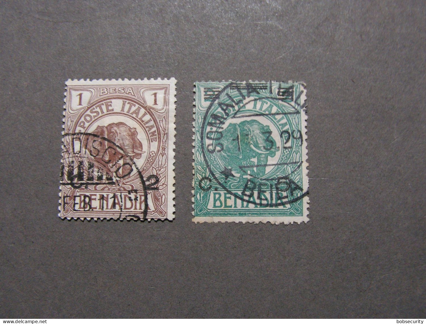 Italien Somalia , 1906  Mi  10 +  11   €  31,00 - Somalie