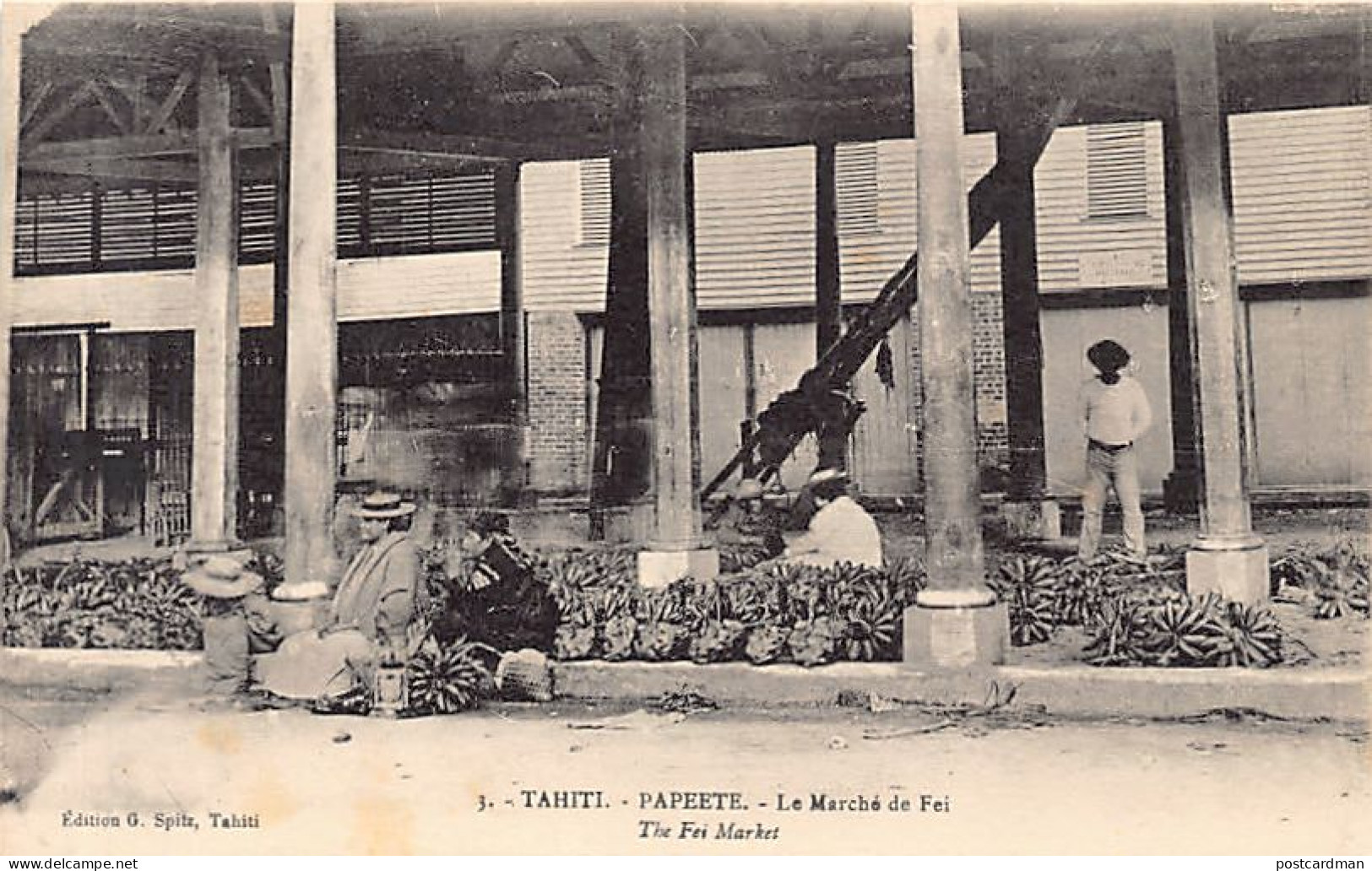 Polynésie - PAPEETE - Le Marché De Feï - Ed. G. Spitz 3 - Polynésie Française
