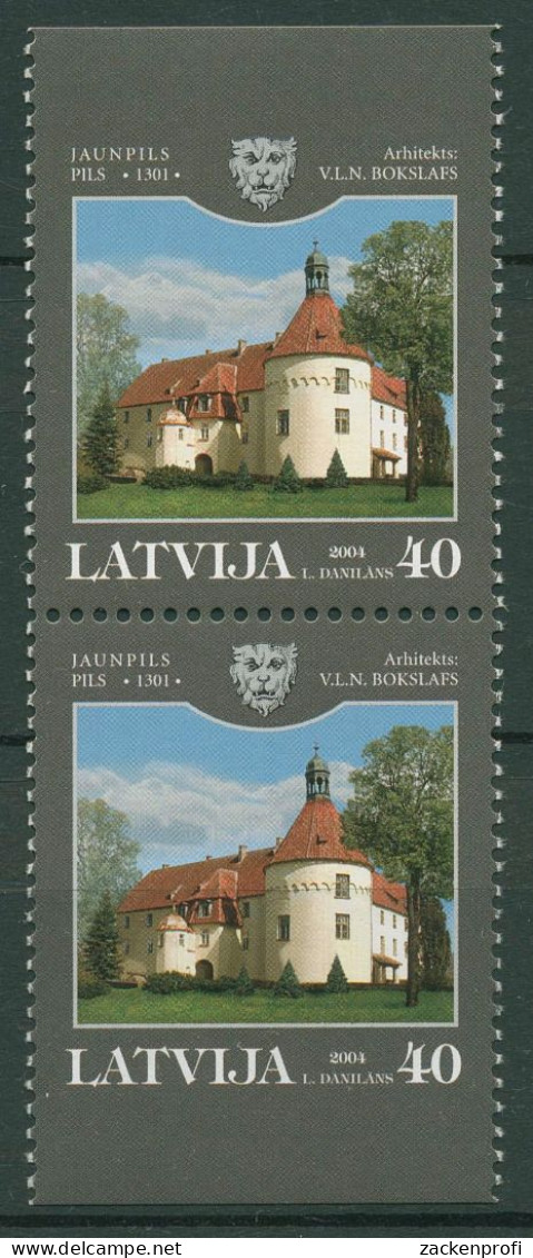 Lettland 2004 Bauwerke Schloss Neuenburg 622 D/D Postfrisch - Latvia