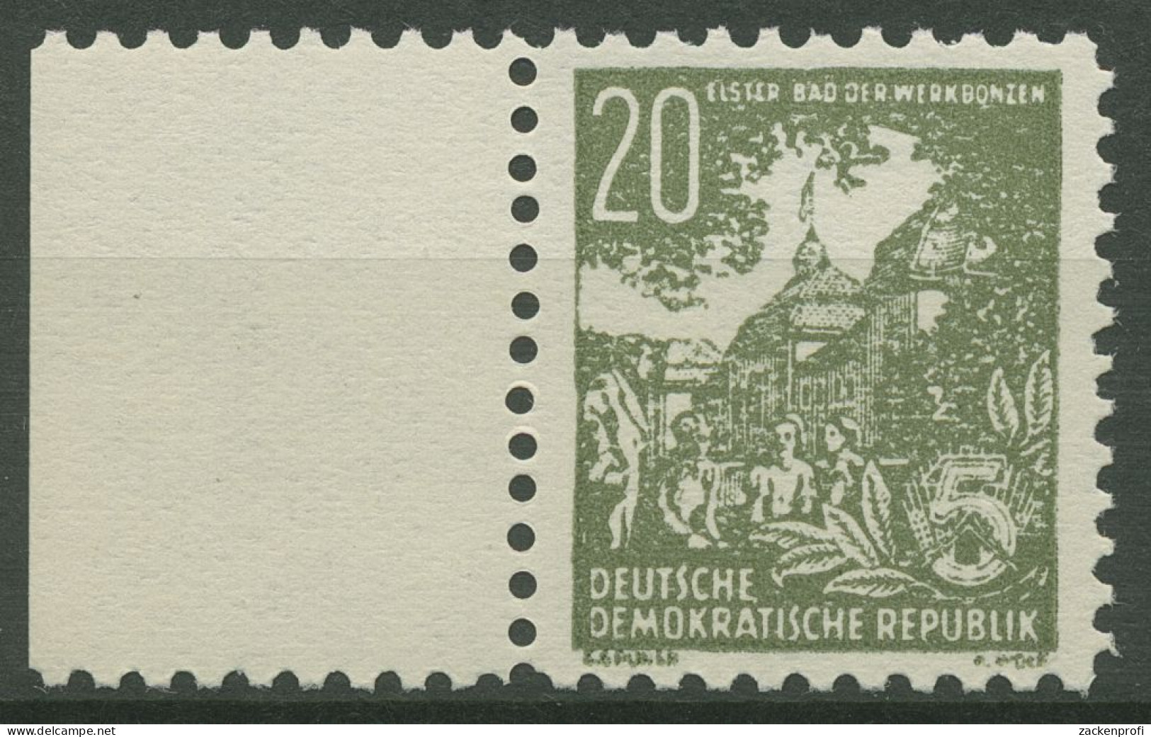 DDR 1953 Propagandafälschung Elster - Bad Der Werkbonzen P 10 Postfrisch - Neufs