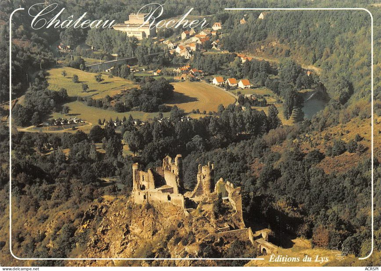 63  Château De Blot-le-Rocher  Saint-Rémy-de-Blot  Château-Rocher Saint-Pardoux  (Scan R/V) N°   60  \MT9113 - Aigueperse