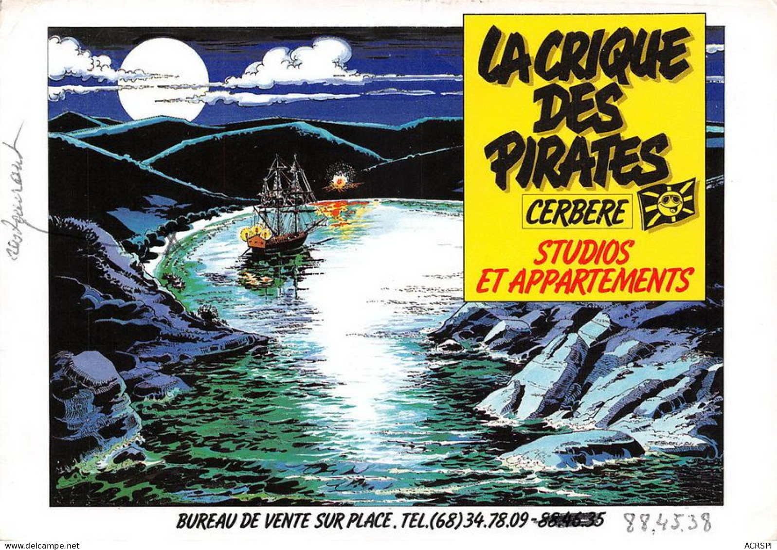 66 CERBERE  La Crique Des Pirates Studios Et Appartements (Scan R/V) N°   36   \MT9124 - Cerbere