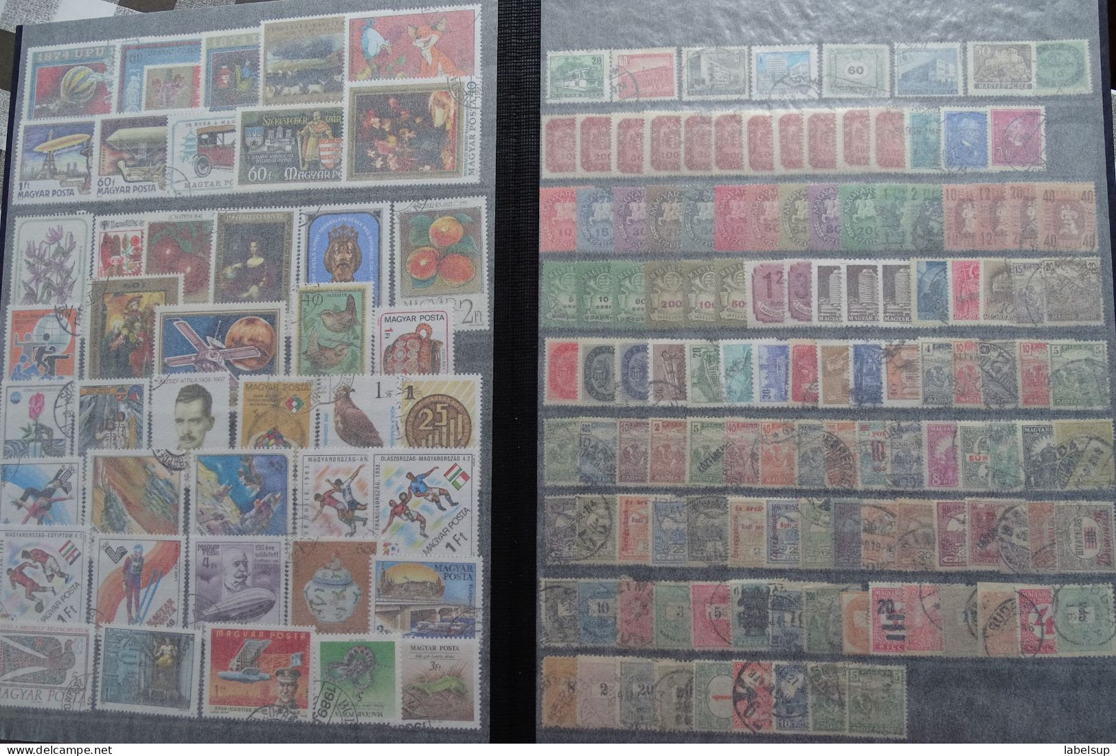 album de timbres de Hongrie, à voir les photos