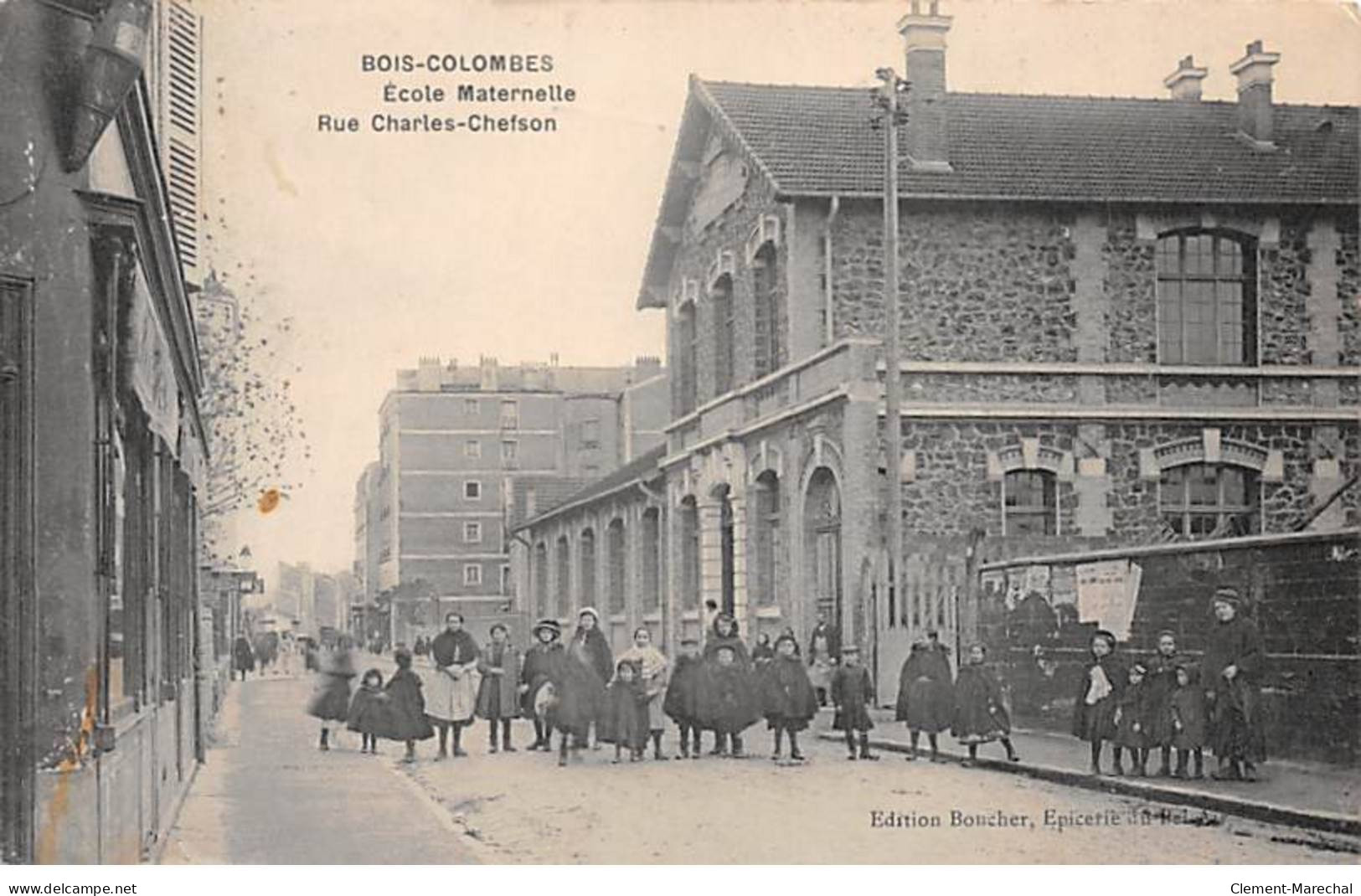 BOIS COLOMBES - Ecole Maternelle - Rue Charles Chefson - Très Bon état - Colombes