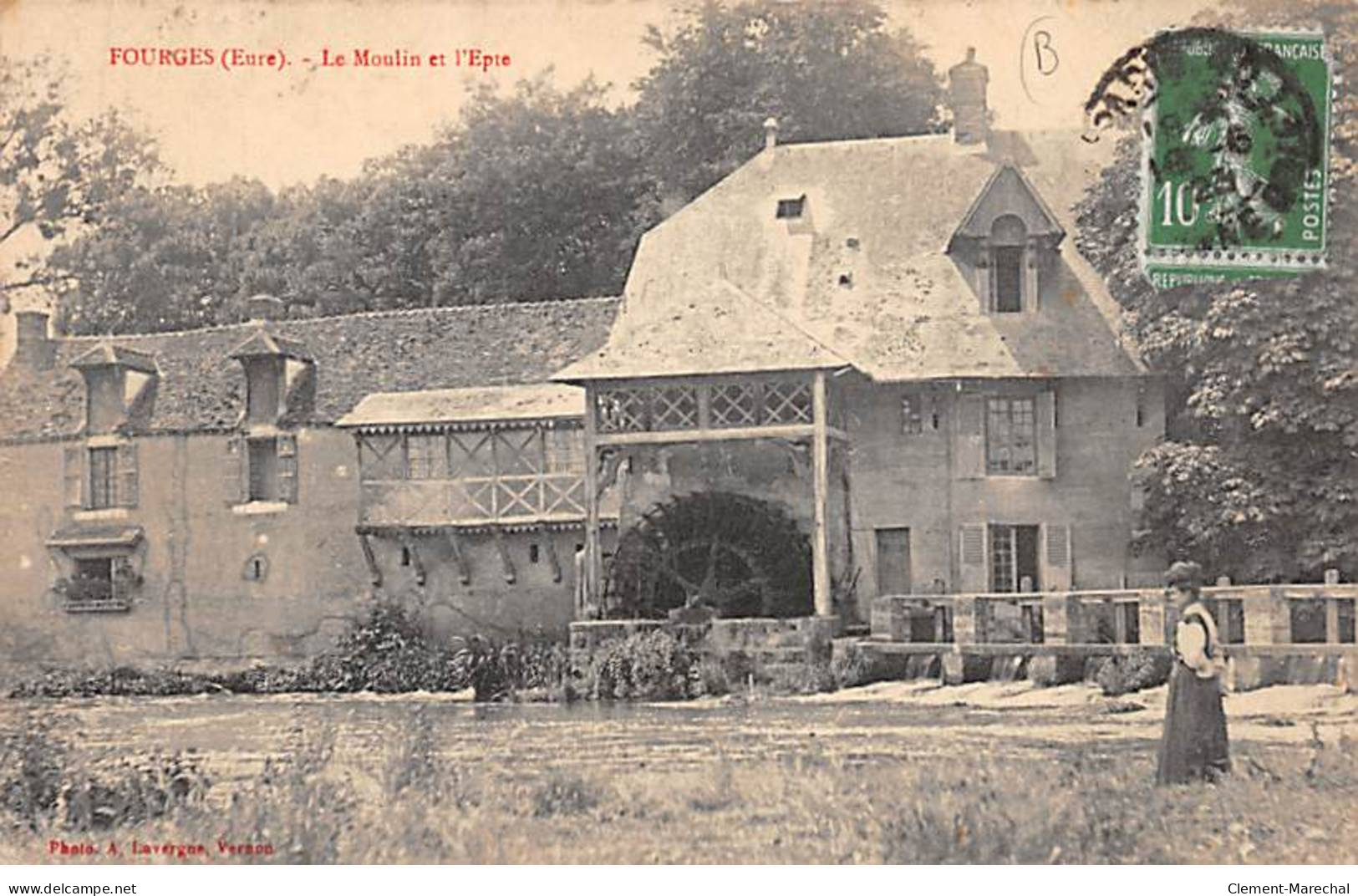 FOURGES - Le Moulin Et L'Epte - Très Bon état - Fourges