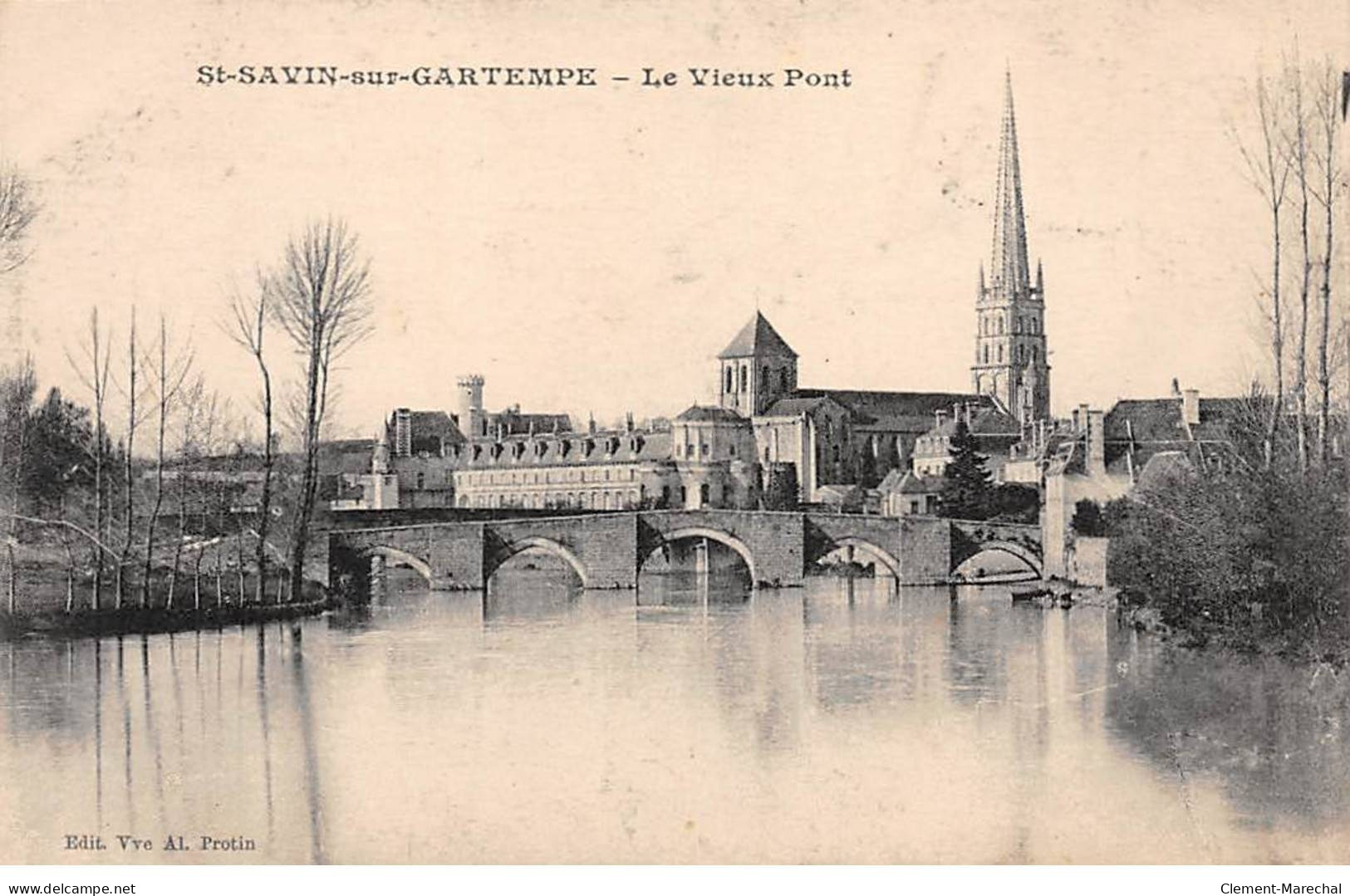 SAINT SAVIN SUR GARTEMPE - Le Vieux Pont - Très Bon état - Saint Savin