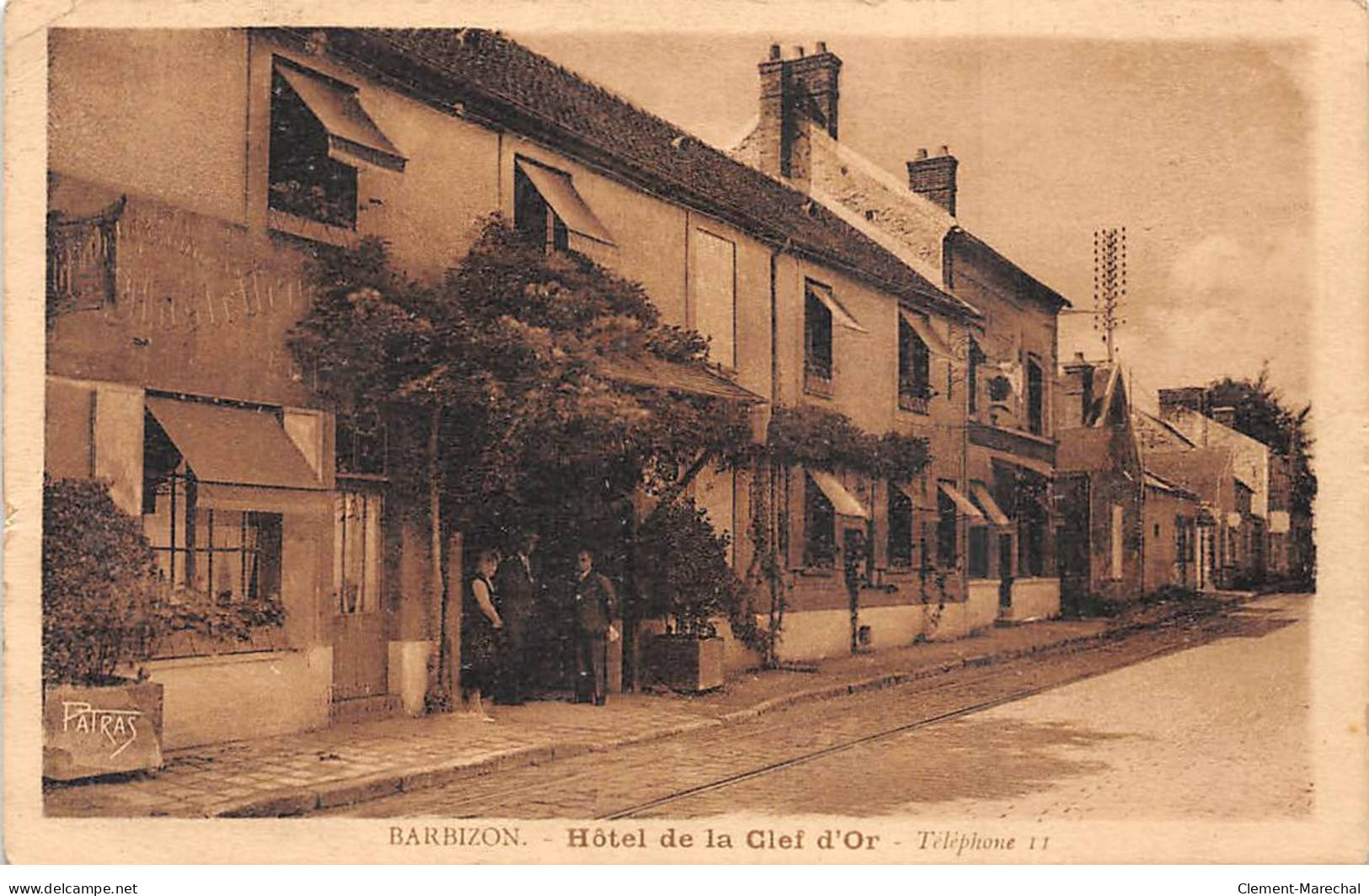 BARBIZON - Hôtel De La Clef D'Or - état - Barbizon