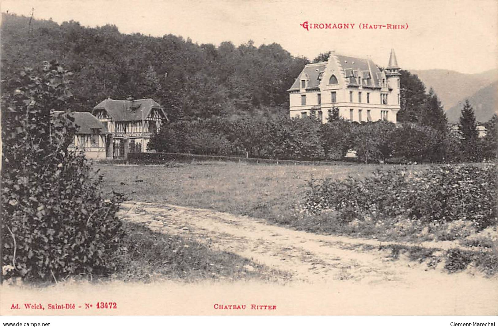 GIROMAGNY - Chateau Ritter - Très Bon état - Giromagny