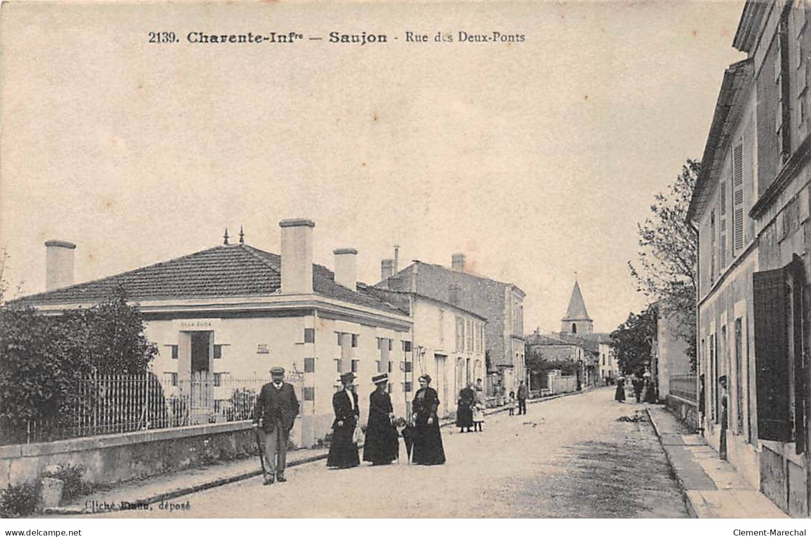 SAUJON - Rue Des Deux Ponts - Très Bon état - Saujon