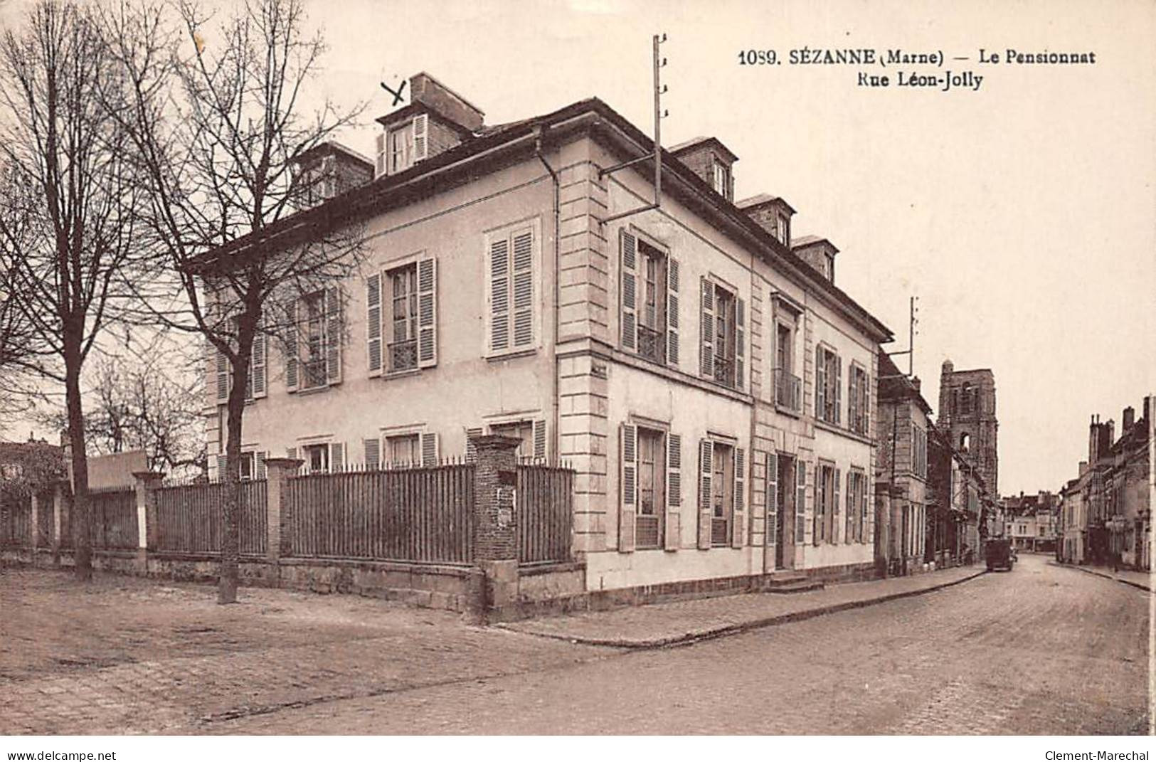 SEZANNE - Le Pensionnat - Rue Léon Jolly - état - Sezanne