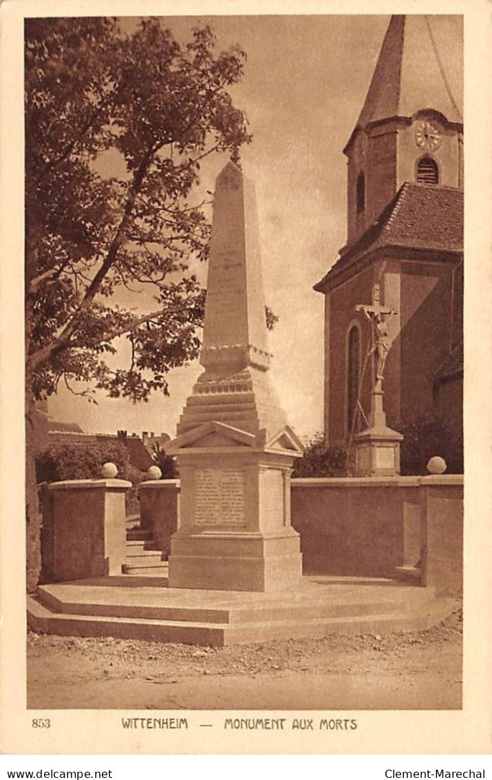 WITTENHEIM - Monument Aux Morts - Très Bon état - Wittenheim