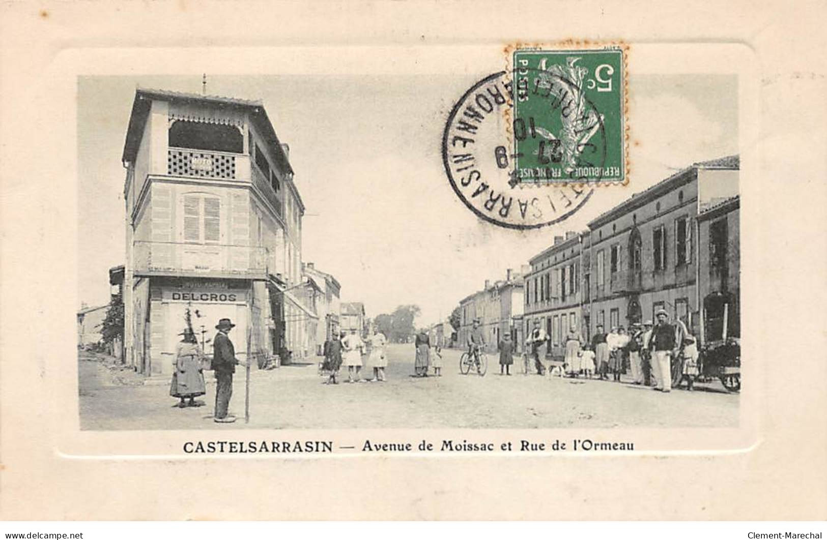 CASTELSARRAZIN - Avenue De Moissac Et Rue De L'Ormeau - Très Bon état - Castelsarrasin