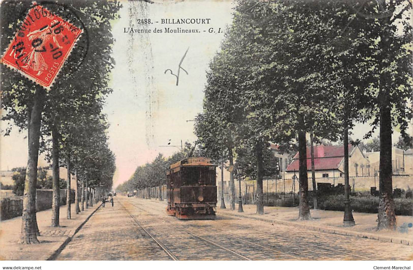 BILLANCOURT - L'Avenue Des Moulineaux - état - Boulogne Billancourt