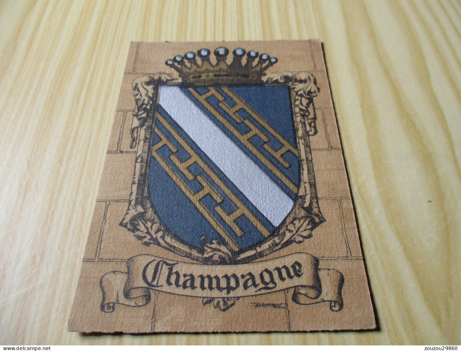 Blason De La Champagne. - Champagne-Ardenne