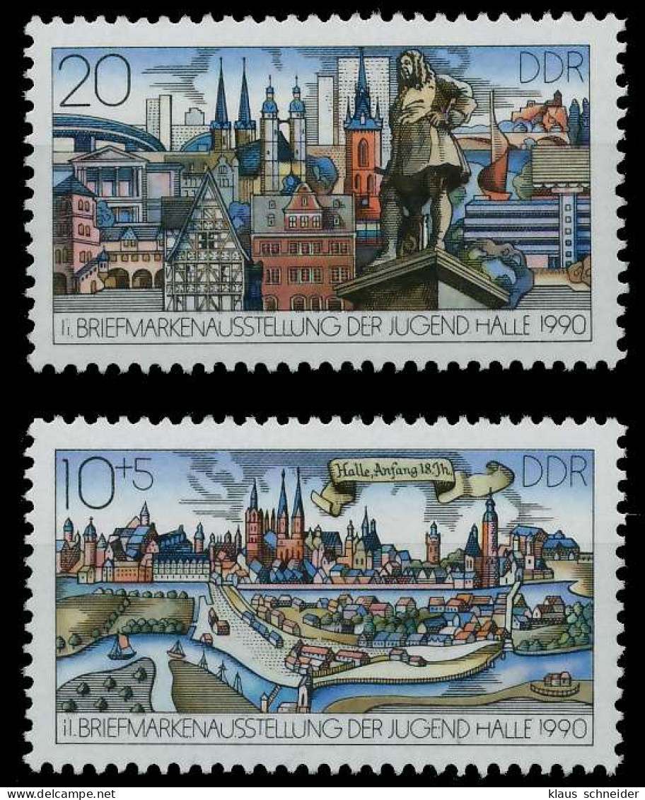 DDR 1990 Nr 3338-3339 Postfrisch X051046 - Neufs