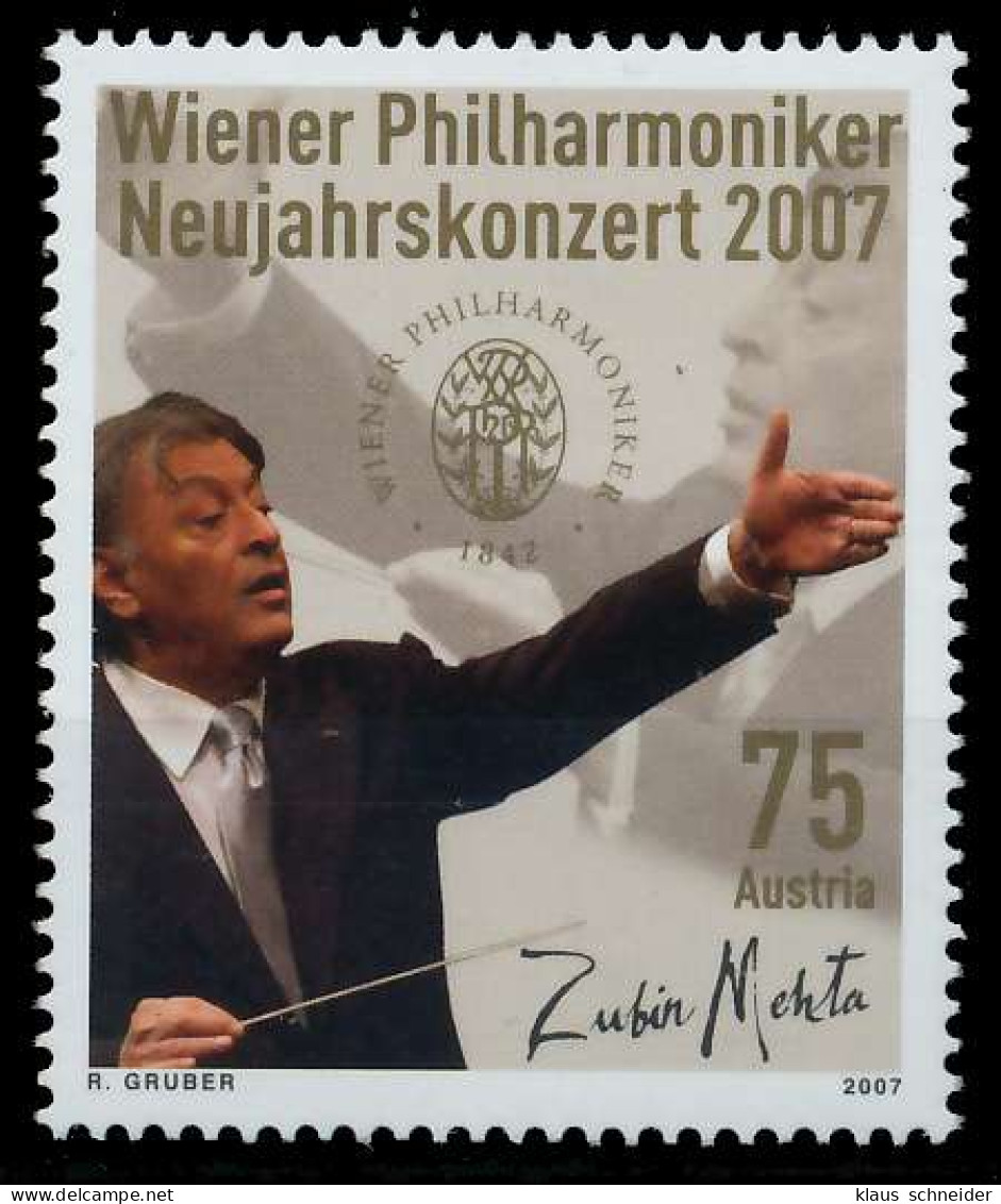 ÖSTERREICH 2007 Nr 2630 Postfrisch X21EBA6 - Unused Stamps