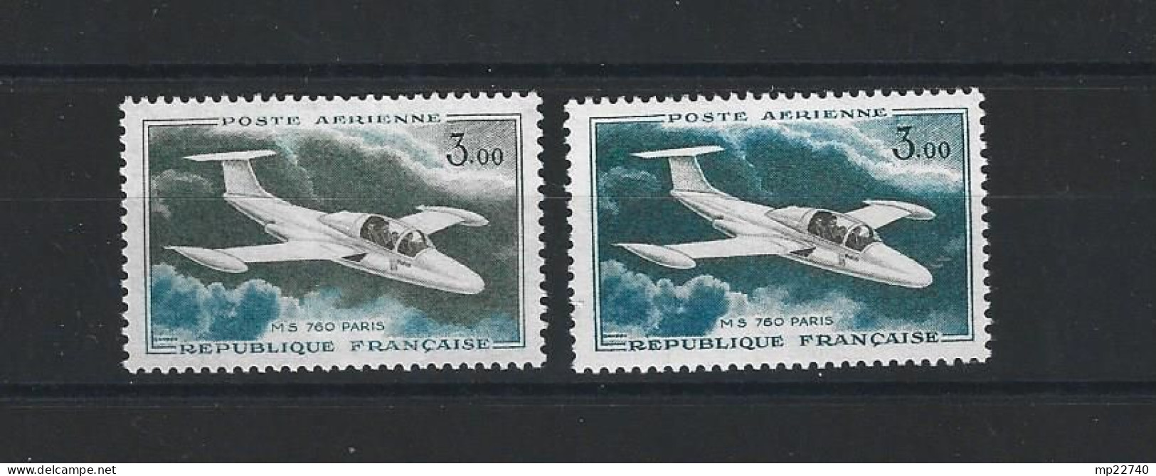 1960  PA 39 MAURANE SAULNIER  DEUX TEINTES DIFFERENTES ** - 1960-.... Neufs