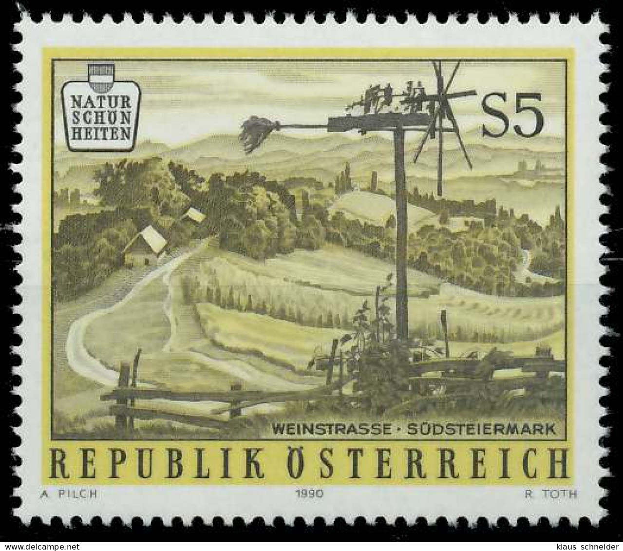 ÖSTERREICH 1990 Nr 1985 Postfrisch X23F7AE - Unused Stamps