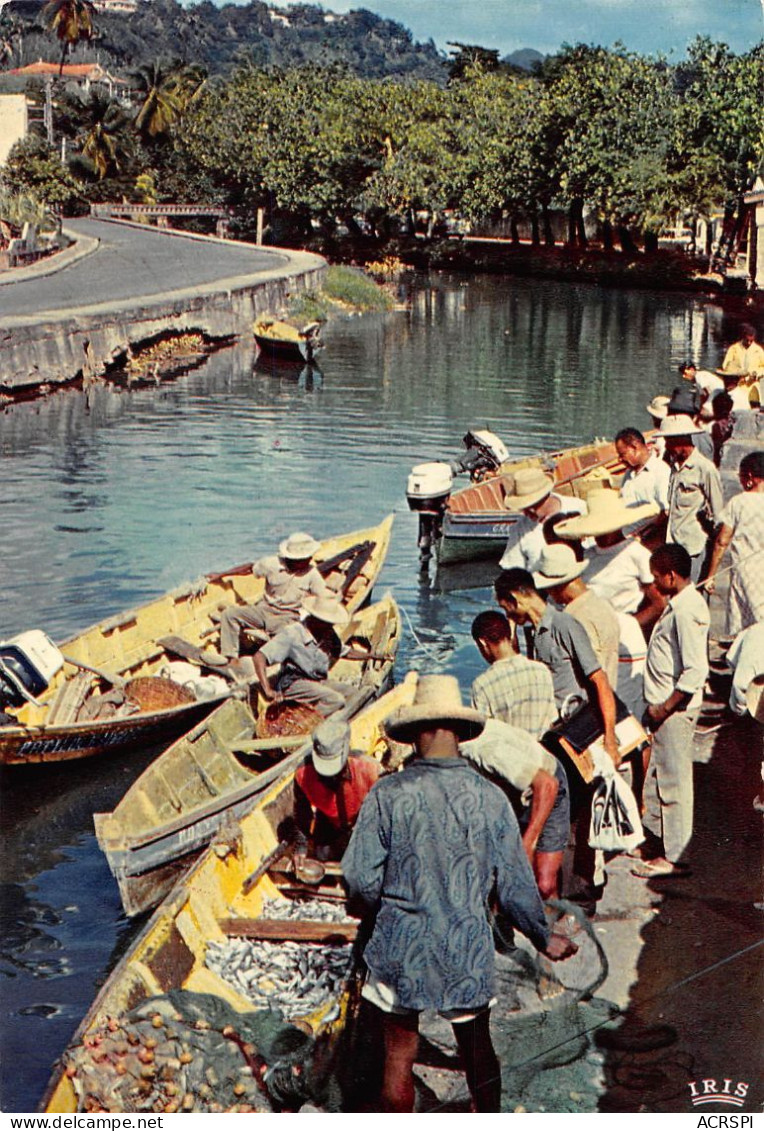 97  MARTINIQUE Fort De France  Riviere-Madame Le Marché Aux Poissons  (Scan R/V) N°   6   \PB1108 - Fort De France