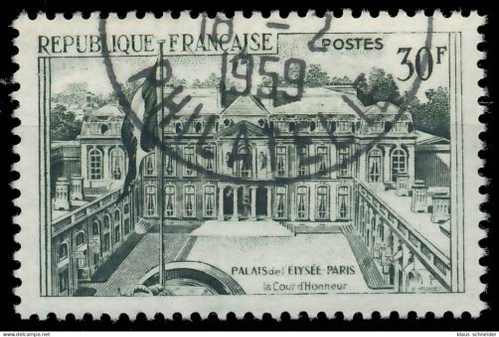 FRANKREICH 1959 Nr 1232 Gestempelt X3F39D6 - Used Stamps