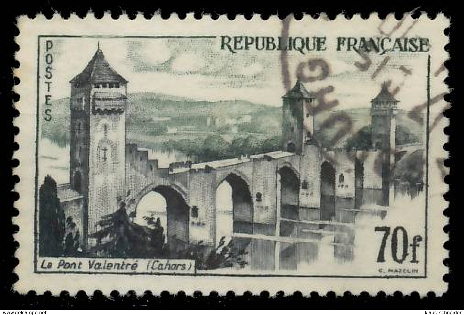 FRANKREICH 1957 Nr 1147 Gestempelt X3F3F76 - Usati