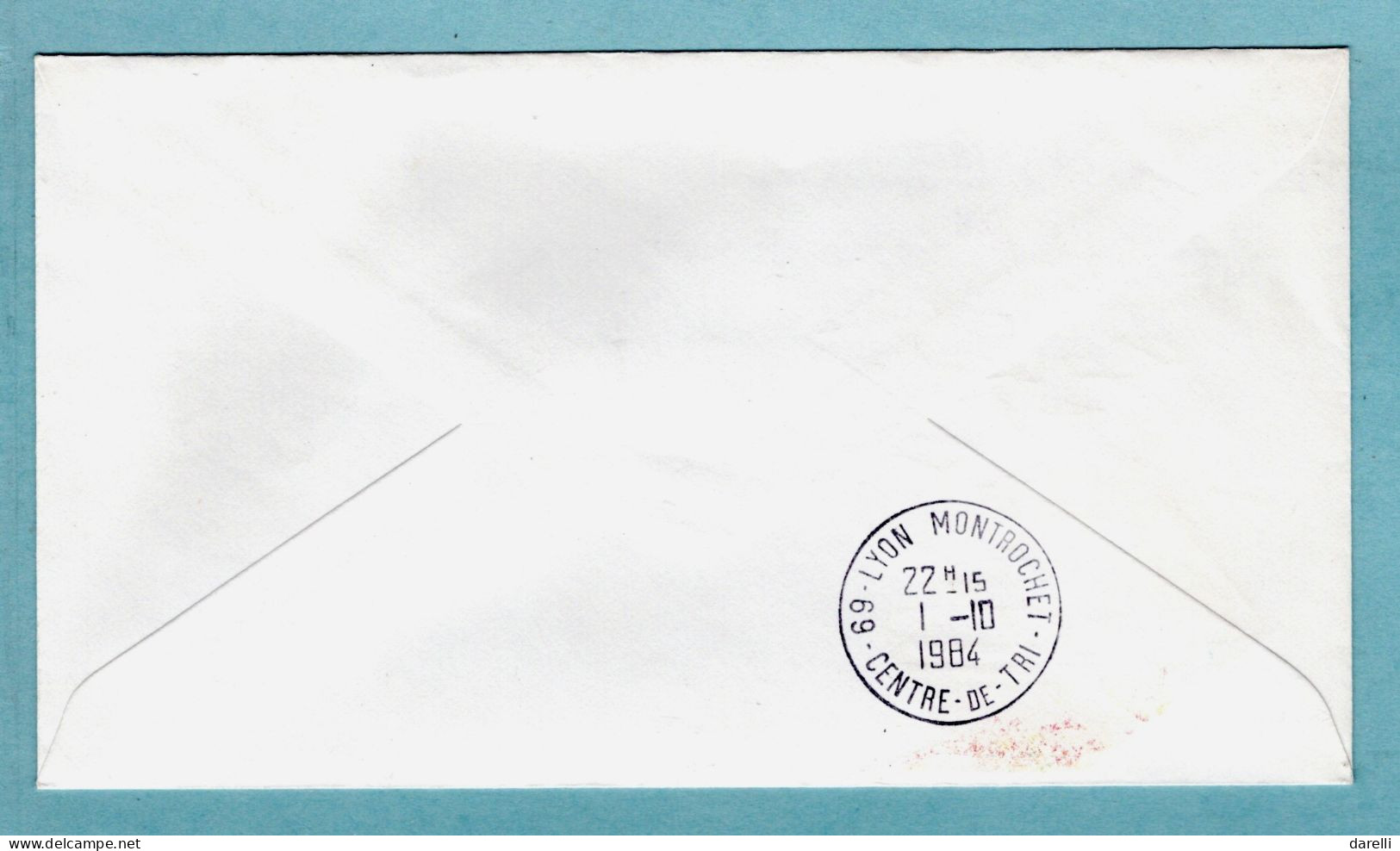 FDC France 1984 - Mise En Service De La Rame Postale TGV - YT 2334 - Paris Gare - 1980-1989