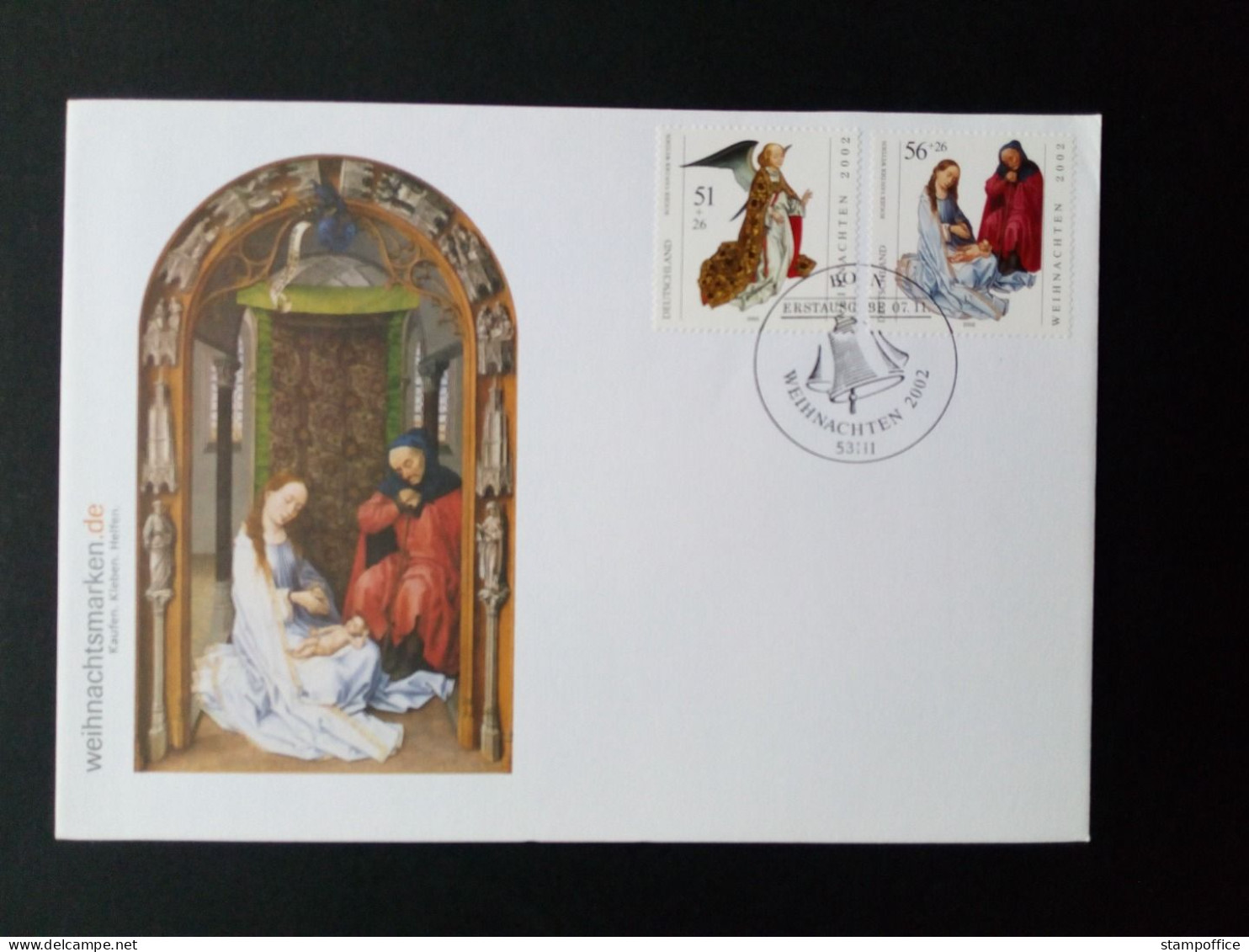 DEUTSCHLAND MI-NR. 2285-2286 FDC WEIHNACHTEN 2002 - Other & Unclassified