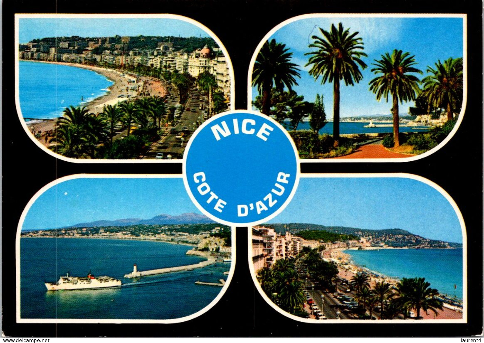 9-5-2024 (4 Z 35) France - Paquebot Et Phere De Nice - Faros