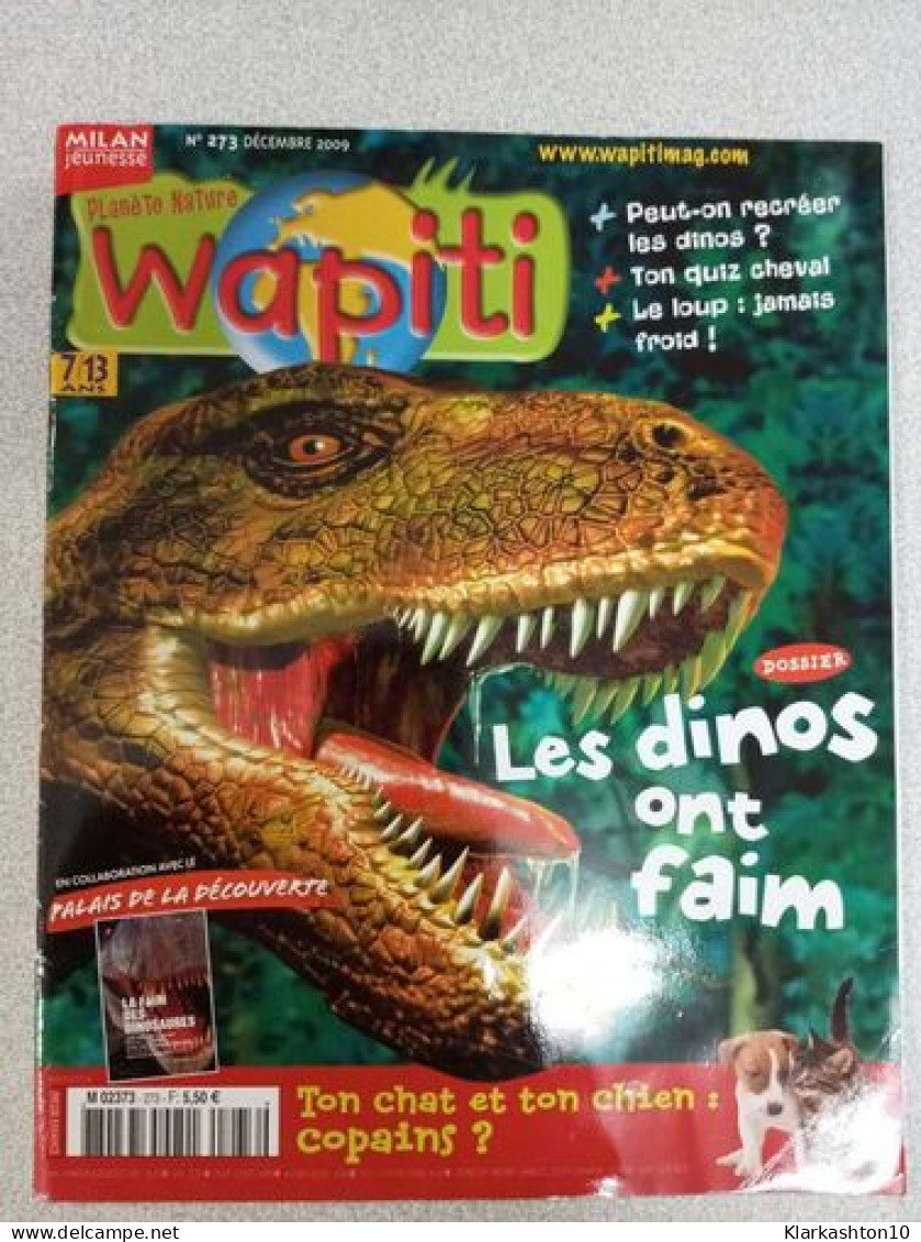 Wapiti Nº 273 / Décembre 2009 - Sin Clasificación