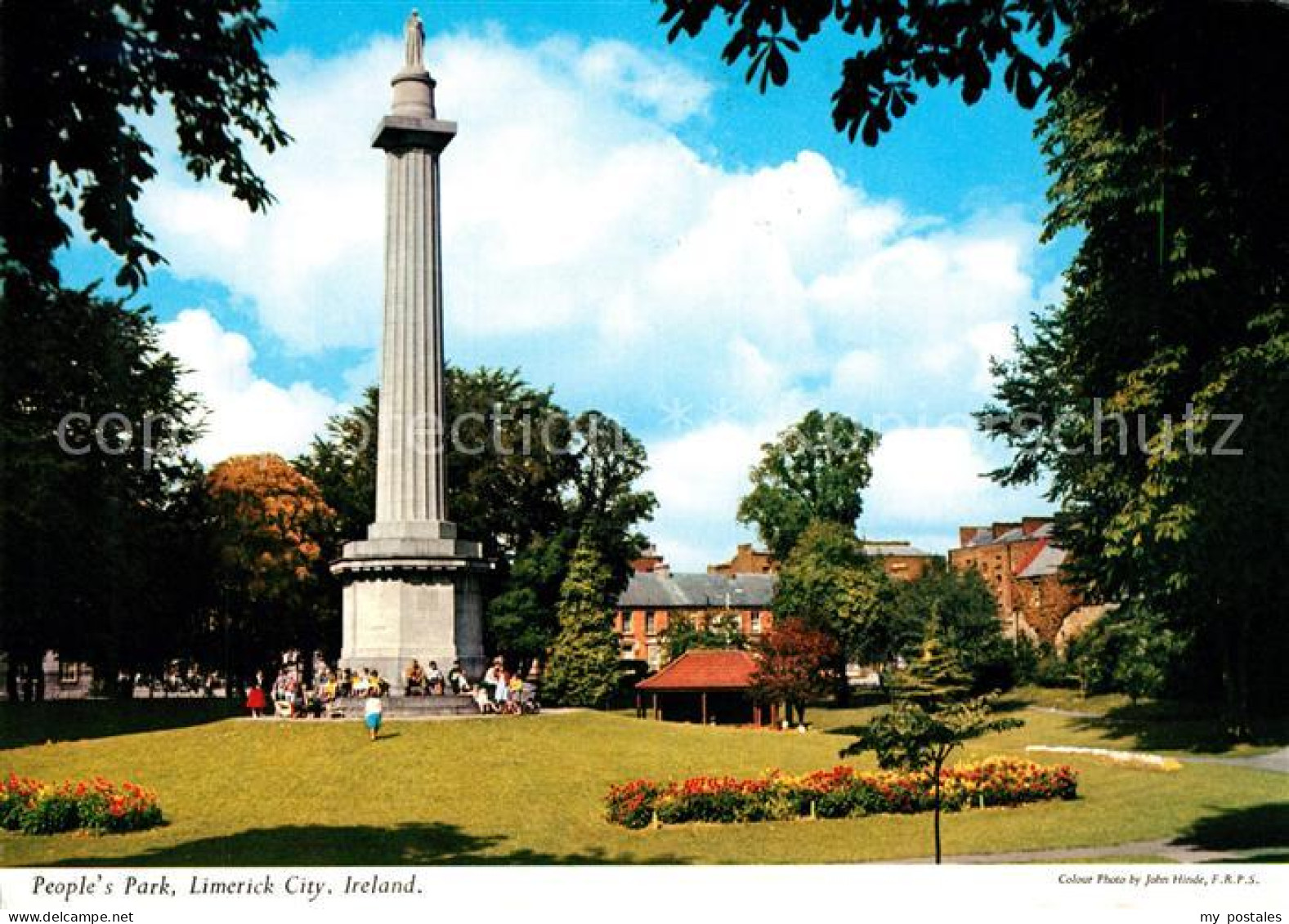 73164304 Limerick Irland Peoples Park Monument  - Andere & Zonder Classificatie