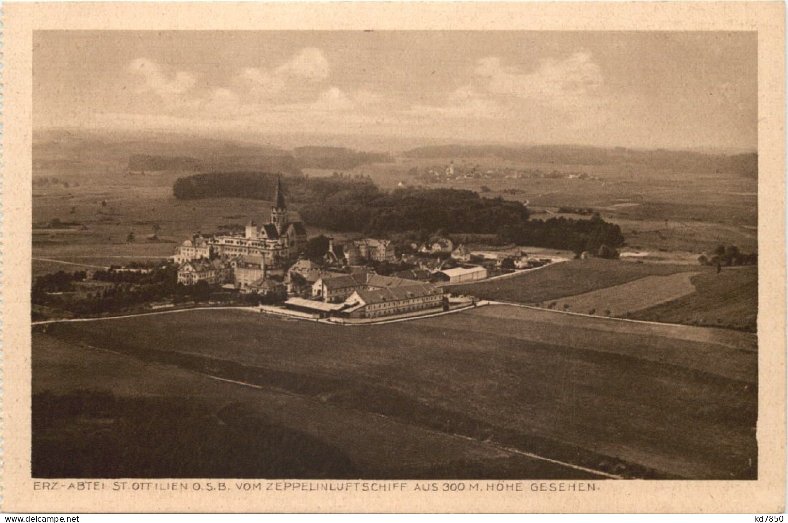 St. Ottilien, Erzabtei, Vom Zeppelin Aus Gesehen - Landsberg