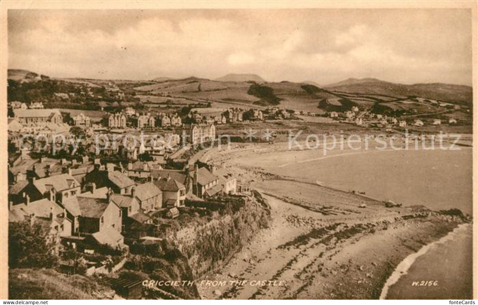 73096218 Criccieth Panorama Criccieth - Andere & Zonder Classificatie