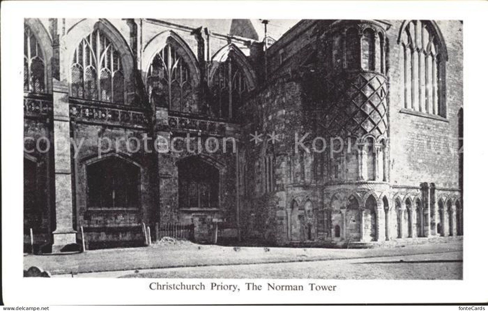 71893145 Christchurch Dorset Priory Norman Tower  - Andere & Zonder Classificatie