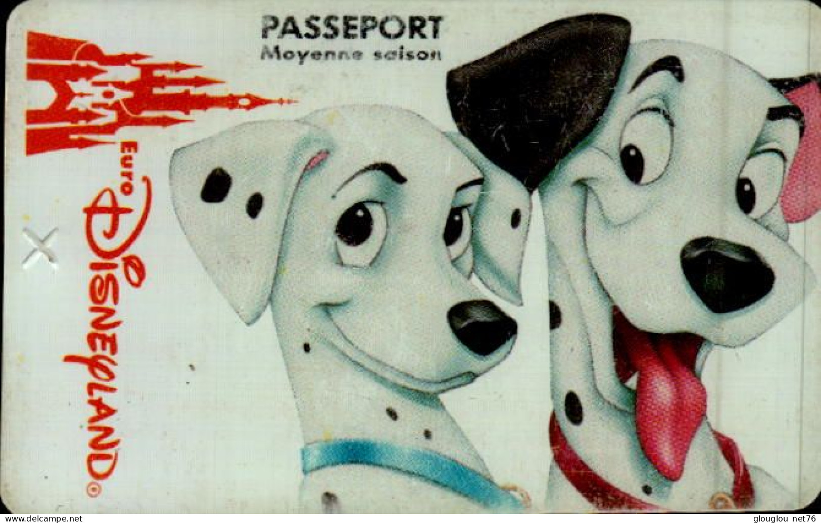 PASSEPORT DISNEY...MOYENNE SAISON - Passaporti  Disney