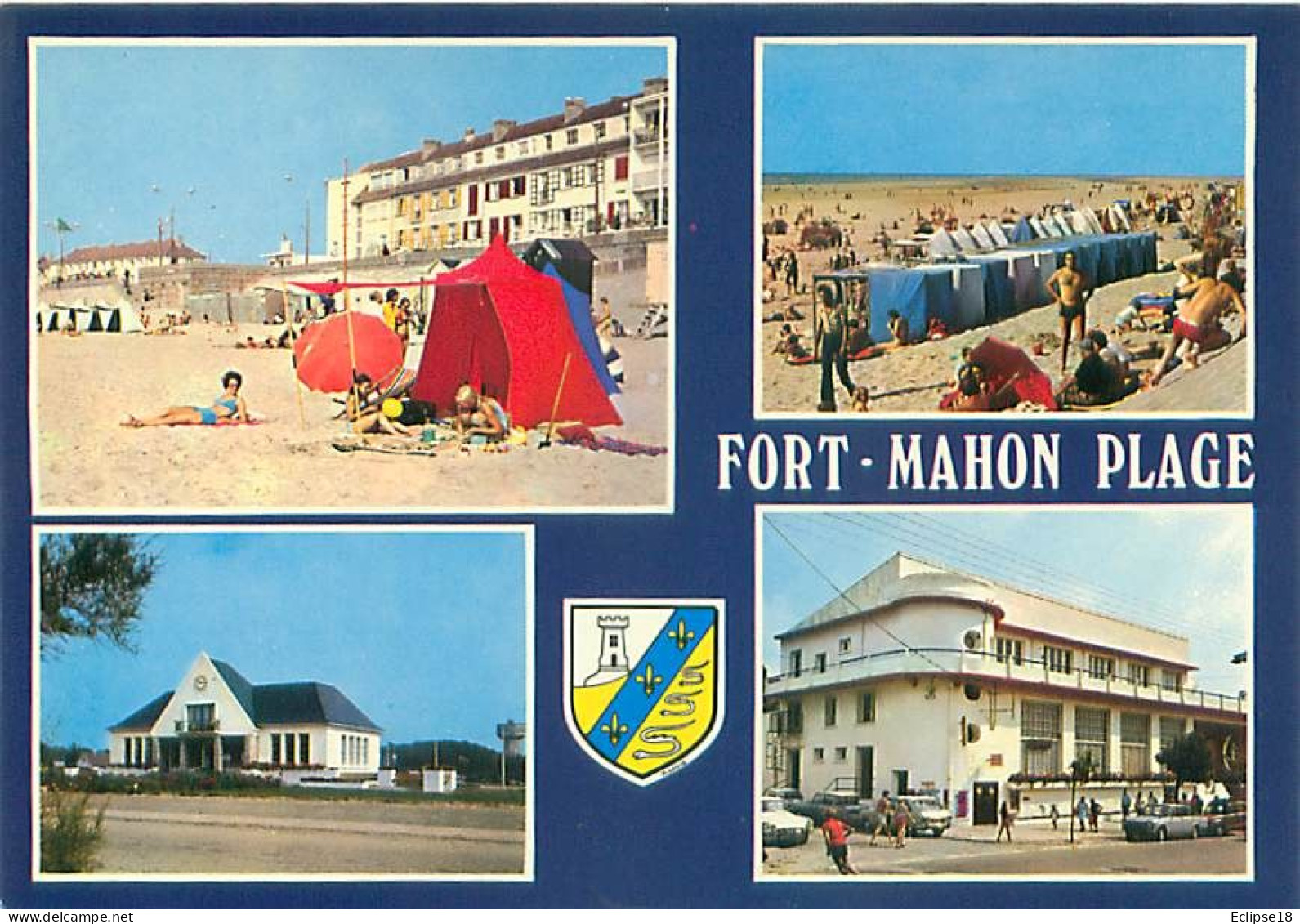 Fort Mahon Plage - Multivues Blason   Y 243 - Fort Mahon