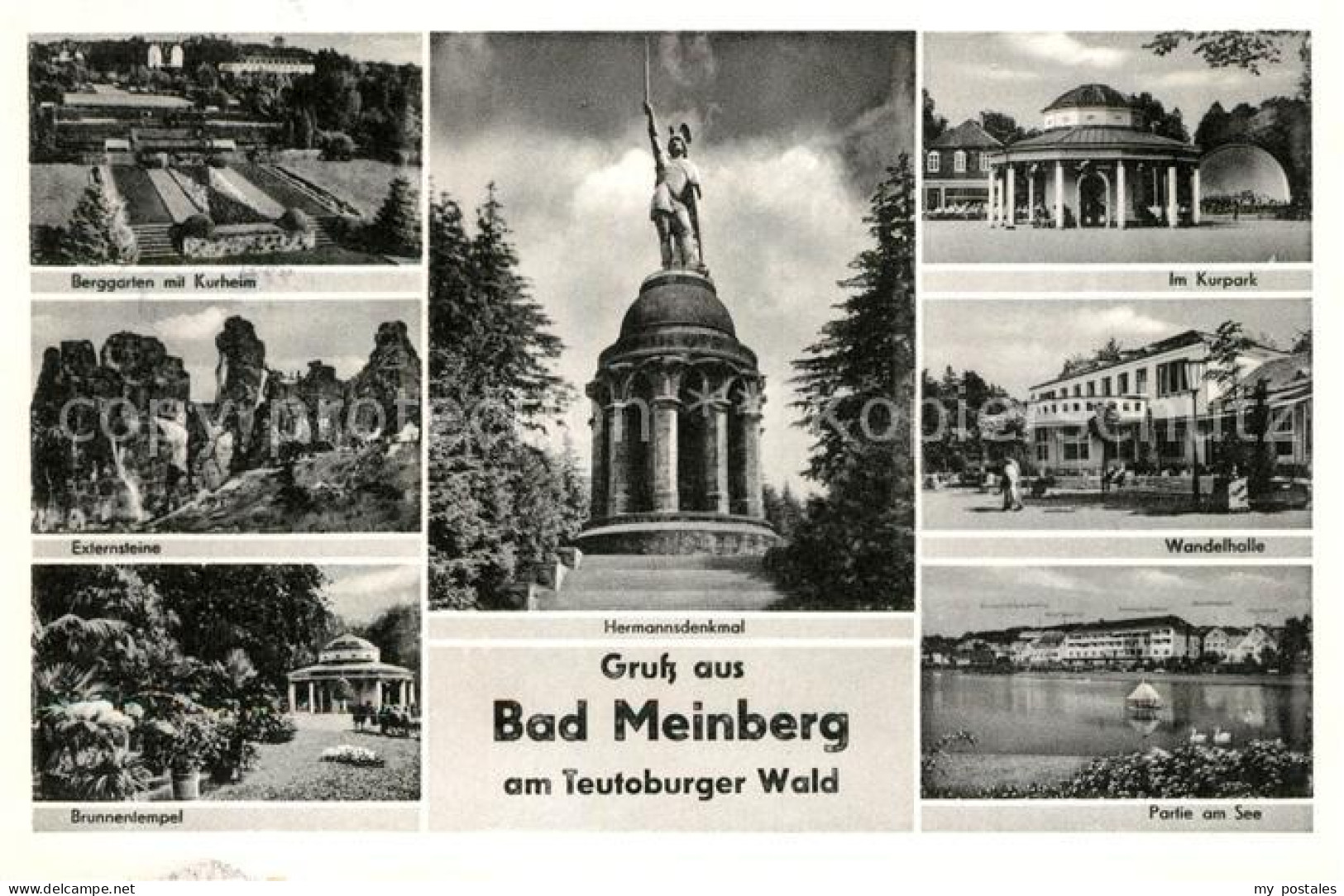 73142693 Bad Meinberg Hermannsdenkmal Wandelhalle Externsteine Bad Meinberg - Bad Meinberg