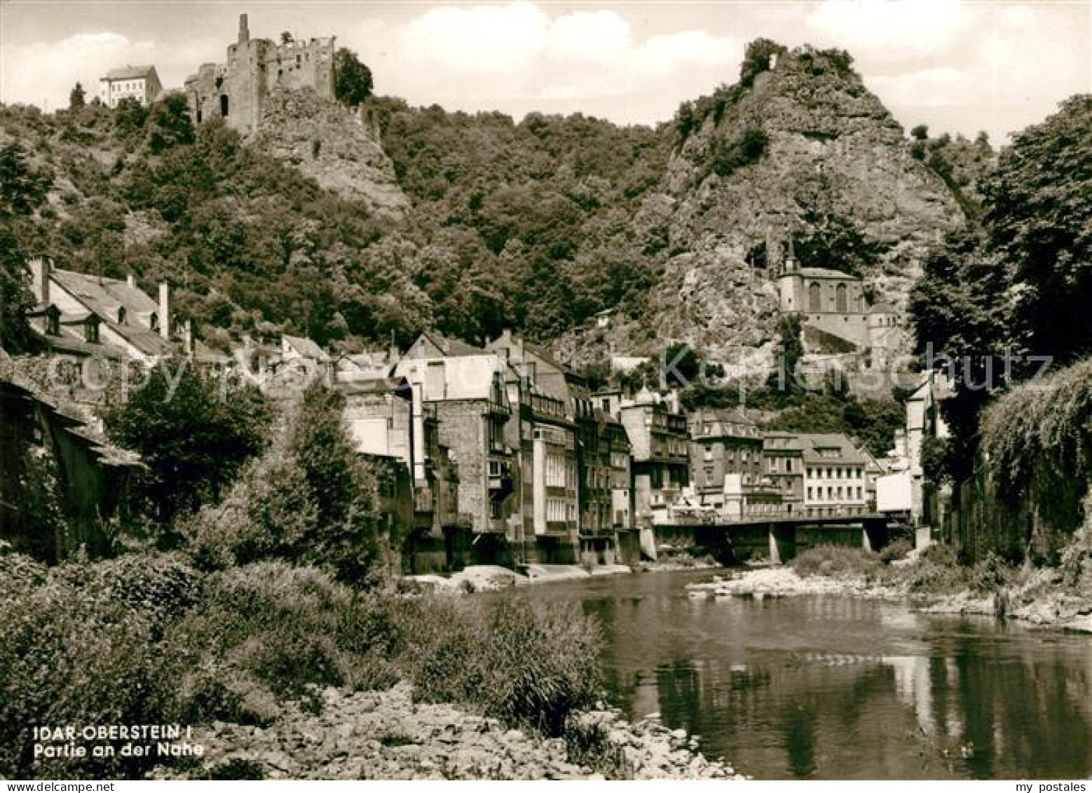 73142101 Idar-Oberstein Partie An Der Nahe Felsenkirche Stadt Der Edelsteine Ida - Idar Oberstein