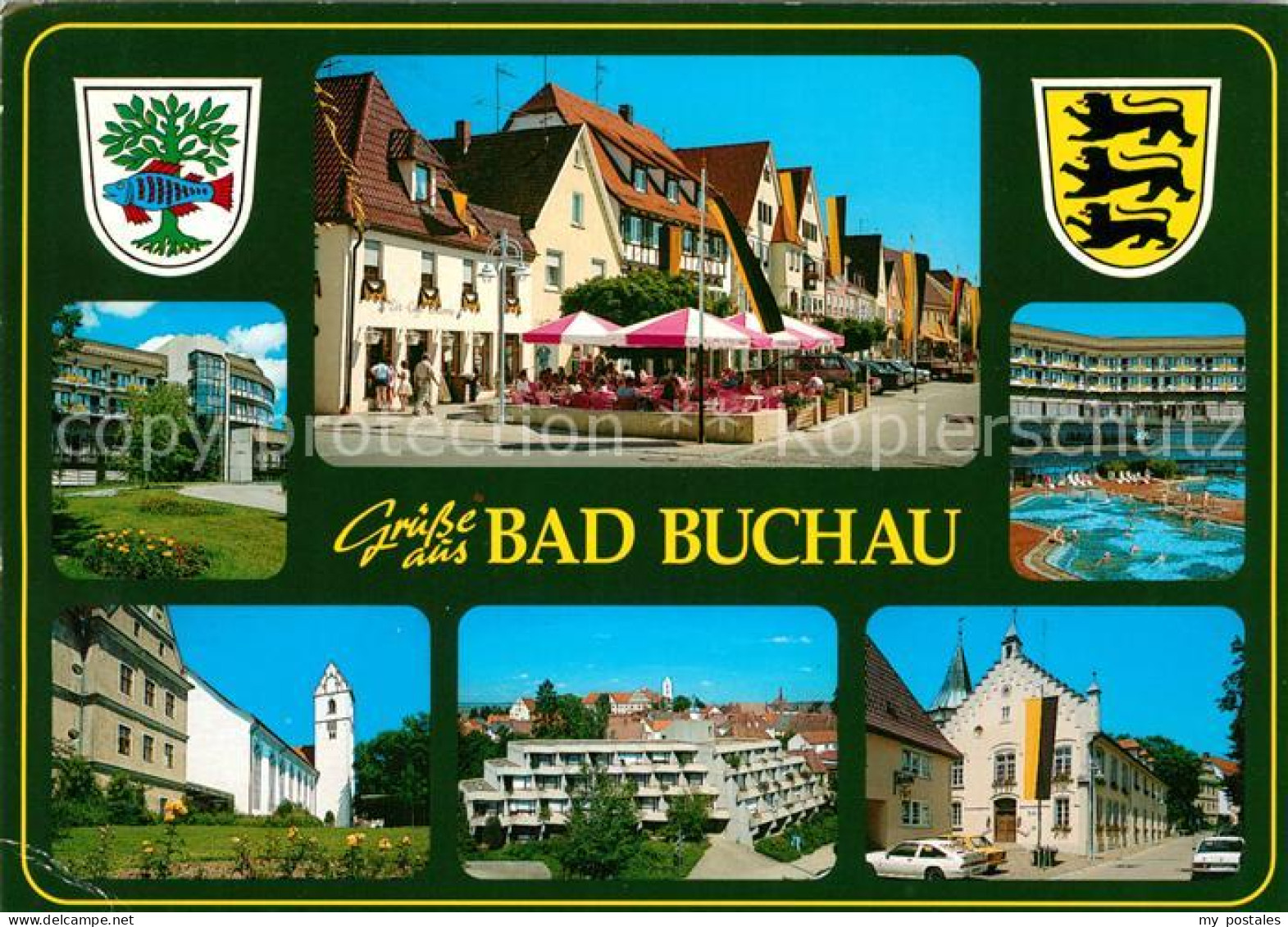 73120207 Bad Buchau Federsee Stadtansichten Bad Buchau Federsee - Bad Buchau