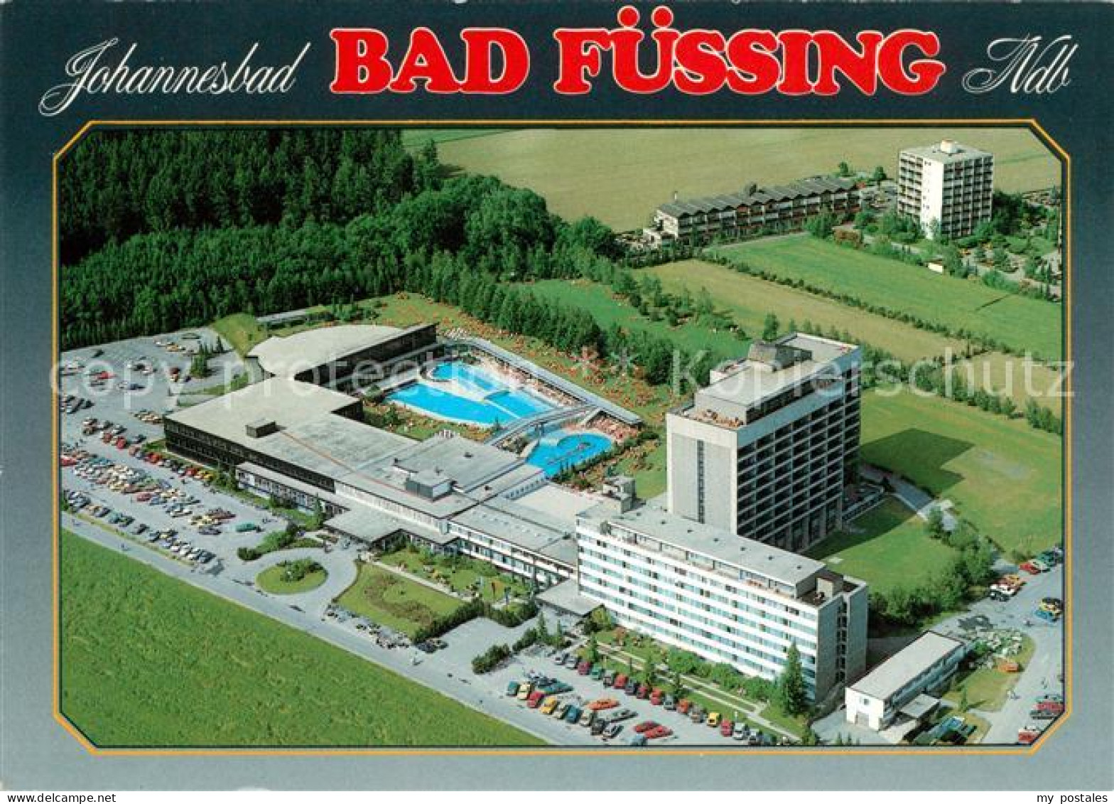 73111941 Bad Fuessing Fliegeraufnahme Johannesbad Aigen - Bad Fuessing