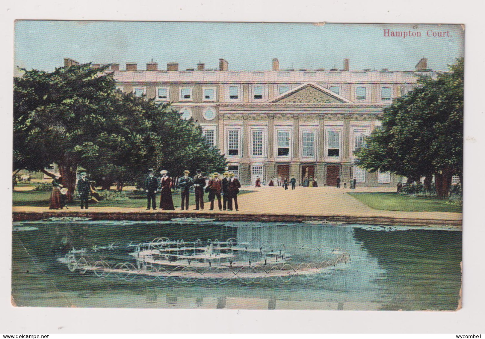 ENGLAND - London Hampton Court Used Vintage Postcard - Hampton Court